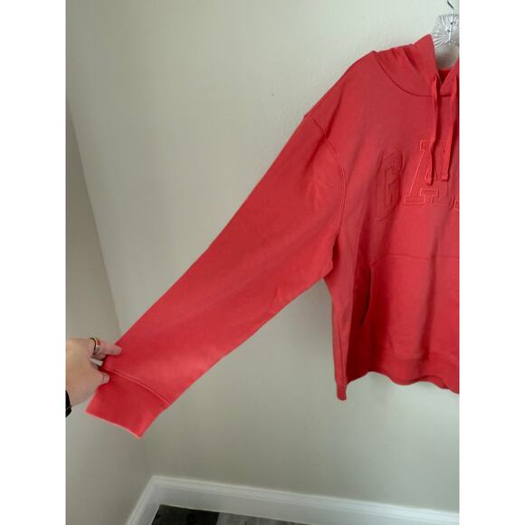 GAP Coral Sweatshirt Hoodie Size XL - Picture 6 of 7